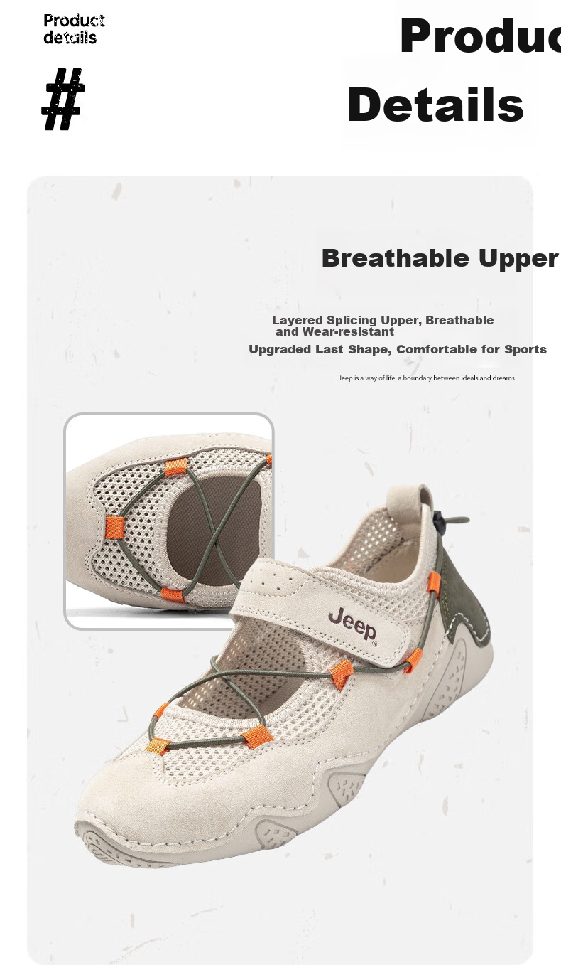 Jeep Women's Mary Jane Shoes, Casual Shoes, Breathable Spring Style, Soft Sole Flat Single Shoes, Light Gray, Size 39 1