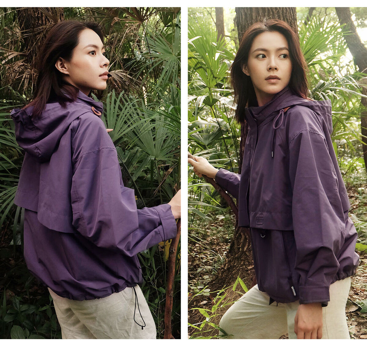 OUTDOOR PRODUCTS [Huangmeirou] Functional Three-In Fleece Jacket for Women, Windproof Coat, China Red 14