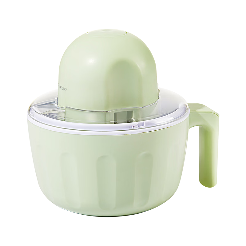 Nostdeqi Electric and Rechargeable Ice Cream Maker Kids' Day Gift Toy Portable Camping Home Small Fully Automatic Ice Cream Machine