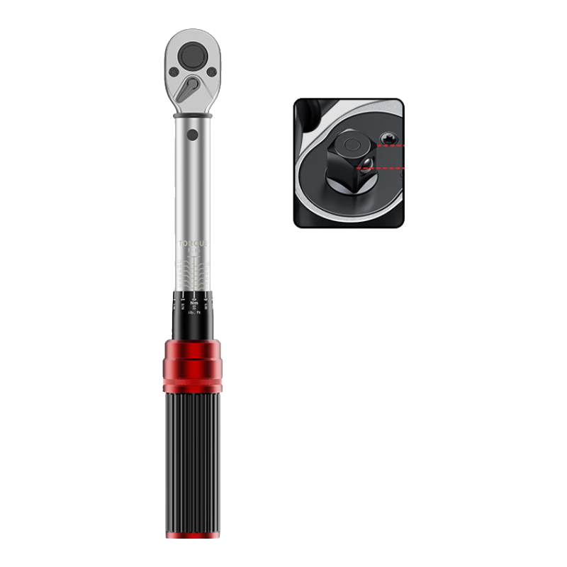 DELIXI Torque Wrench, High-Precision Torque Wrench, Kilogram Plate Wrench, Adjustable Spark Plug Wrench, Auto Repair Wrench