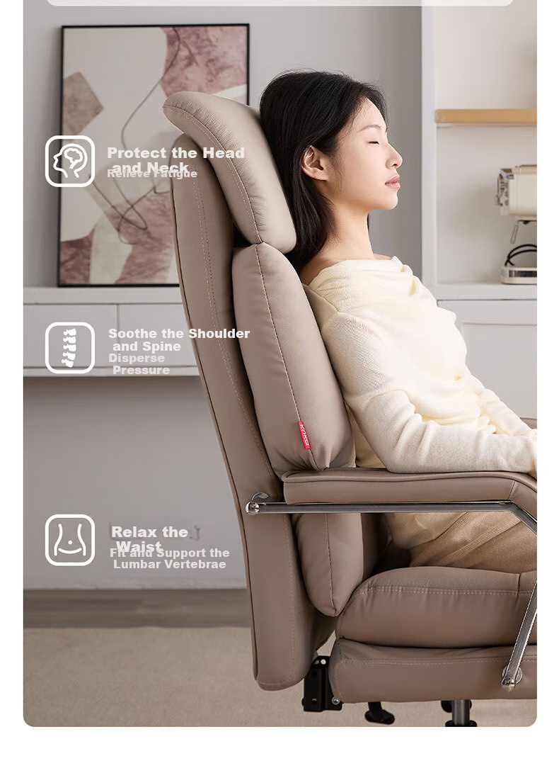 KUKA Executive Chair, Office Nap Chair, Computer Chair, Gaming Recliner, High-Back Chair 7