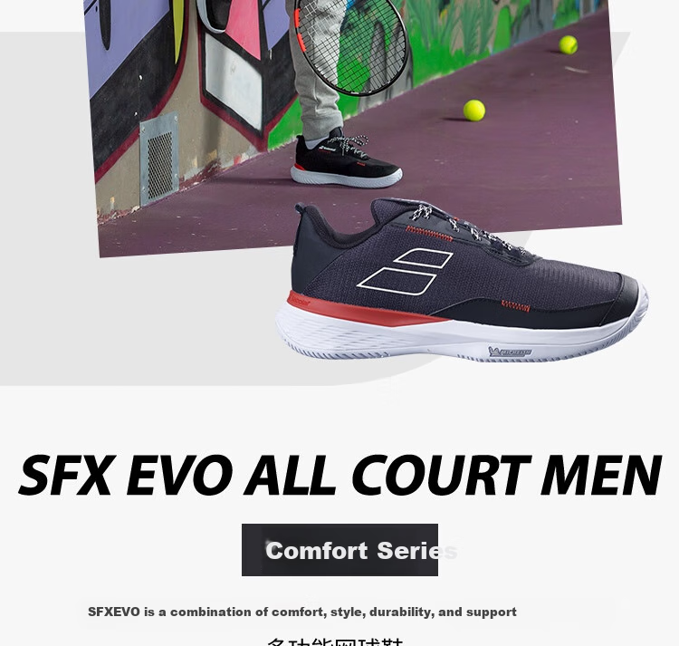 Babolat Official Comfort Series Babelat Men's Tennis Shoes, Sports Shoes SFX EVO AC MEN 2