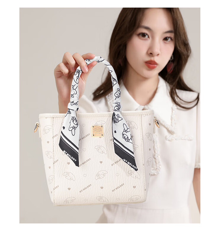 Mesuca X Melody Basket Bag, Women's New Crossbody Bag, Printed Gift Box, Birthday Present for Wome 2