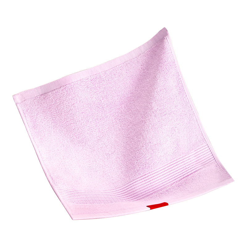 HOYO Japanese Small Cotton Square Towel, Antibacterial Children's Face And Hand Wiping Towel, Sweat-Absorbing Intimate Care Towel, Wisteria Purple Sports Towel
