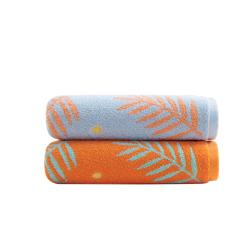 Jieyu Towels, 100% Pure Cotton, Xinjiang Cotton, Soft And Skin-Friendly, Low Shedding, Face Towels, Pack of 2