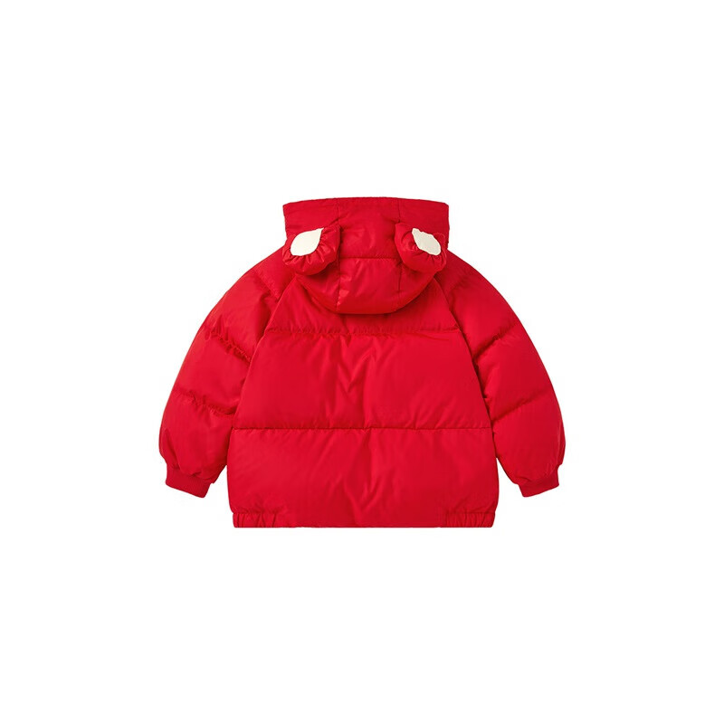 YEEHOO Children's Thickened Down Jacket Winter Cold-Resistant Bear Down Coat for Older Kids