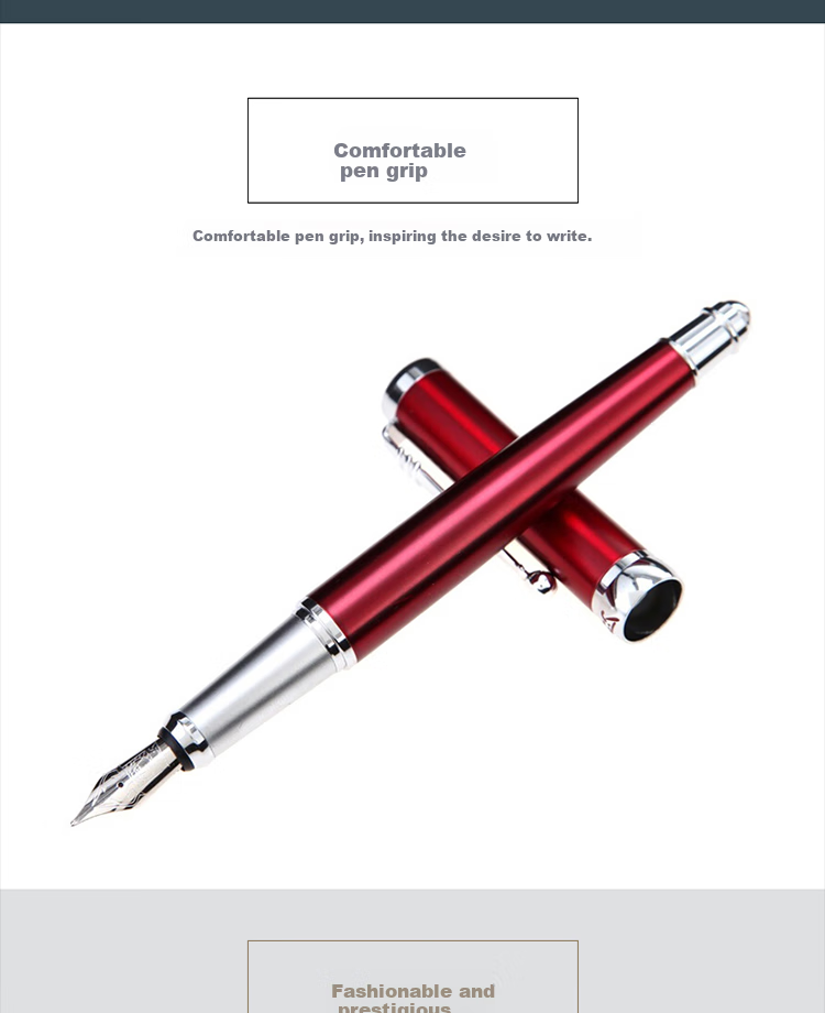 Pimio Fountain Pen, Signature Pen, High-End Business Office Gift, Birthday Present, for Women And Adult Students, Calligraphy Writing Ink Pen, Taylor Series 951 Wine Red 6