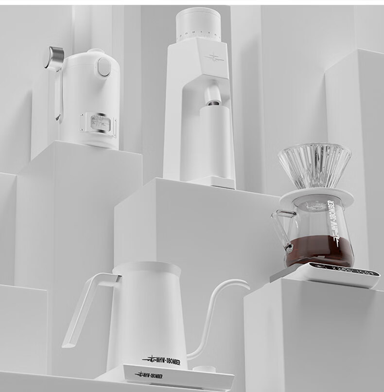 MHW-3BOMBER Assassination Bomber Temperature-Controlled Pour-Over Kettle, Electric Heating Pour-Over Flow Control Smart Coffee Kettle, Home Electric Water-Heated Tea Maker 29