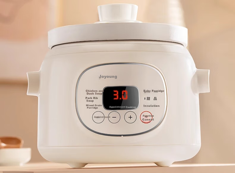 Joyoung Electric Stew Pot, Electric Soup Pot, Electric Clay Pot, Soup Cooking Pot, 1.5L Large Capacity Bird's Nest Stew Pot, Purple Clay Pot, Multi-Functional Pot, Baby Food Pot, Porridge Cooking Pot, Electric Cooker GD152 14