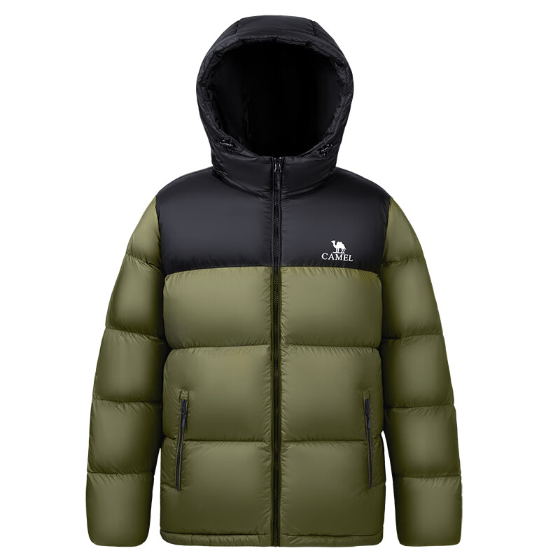 CAMEL Volcano Down Jacket 1.0 Men's Thickened Duck Down Cold-Resistant Puffer Coat Trendy Winter Jacket M13CR07089H
