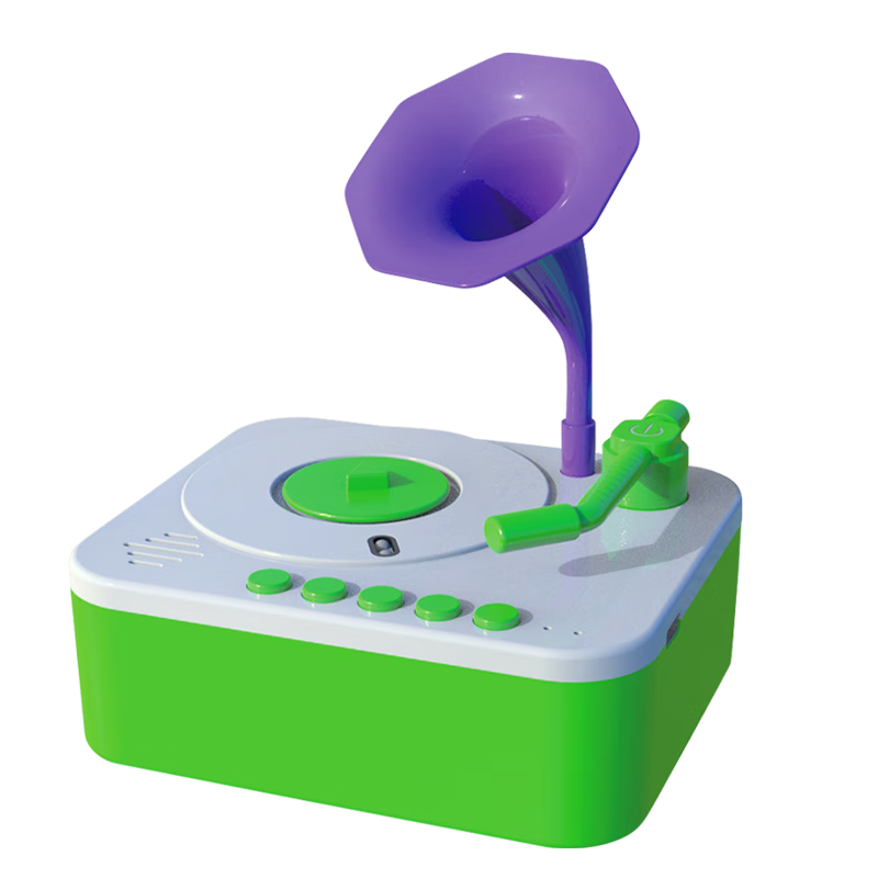 Babamama Children's Early Education Voice Recorder, Intelligent Ancient Poetry And Nursery Rhyme Player, Story Machine, Portable Player, Record Player, Gift for Boys And Girls