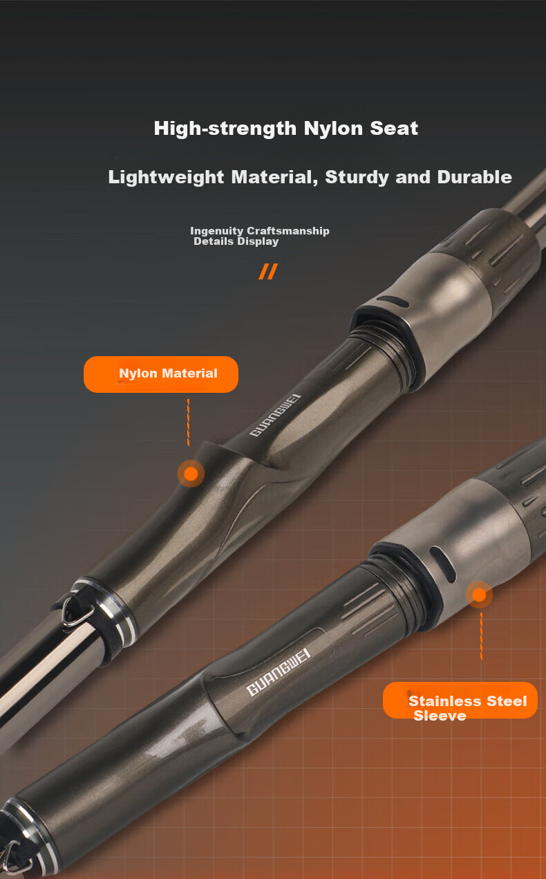 GW 3.9m No. 4 Big Rock PLUS Fishing Rod Set with Large Guide Rings, Sliding Float, Rock Fishing Rod, Hand-Held And Sea Dual-Use Fishing Rod 10