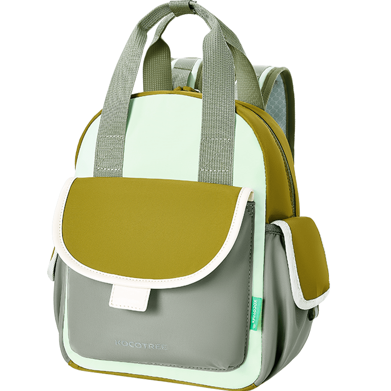 Kocotree Children's Backpack, Lightweight And Reduced Burden, Kindergarten Schoolbag, Travel Backpack for Boys And Girls, Wave Blue, Size L