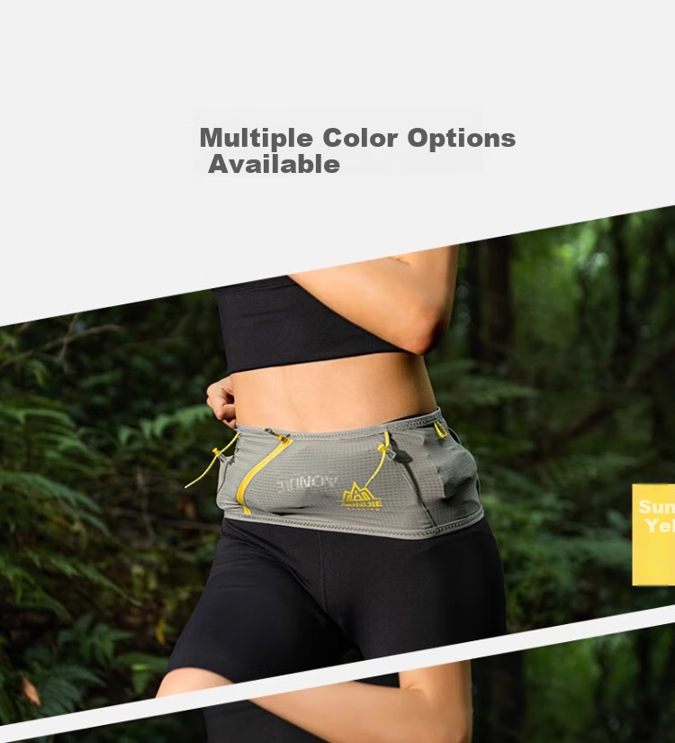 AONIJIE Running Waist Pack for Men And Women, Sports Waist Belt, Outdoor Fitness Hiking Marathon Invisible Phone Pouch 8