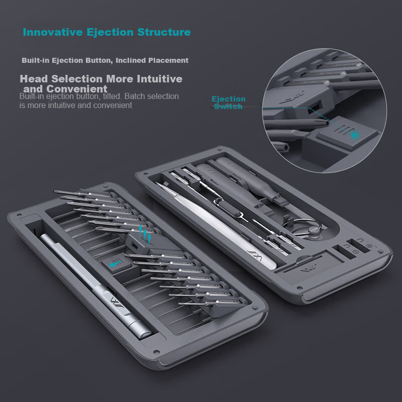 Jimijiaju Household Multi-Functional Disassembly Tool Set for Computers, Tablets, Clocks, Glasses Repair S2 Screwdriver JM-GNT26