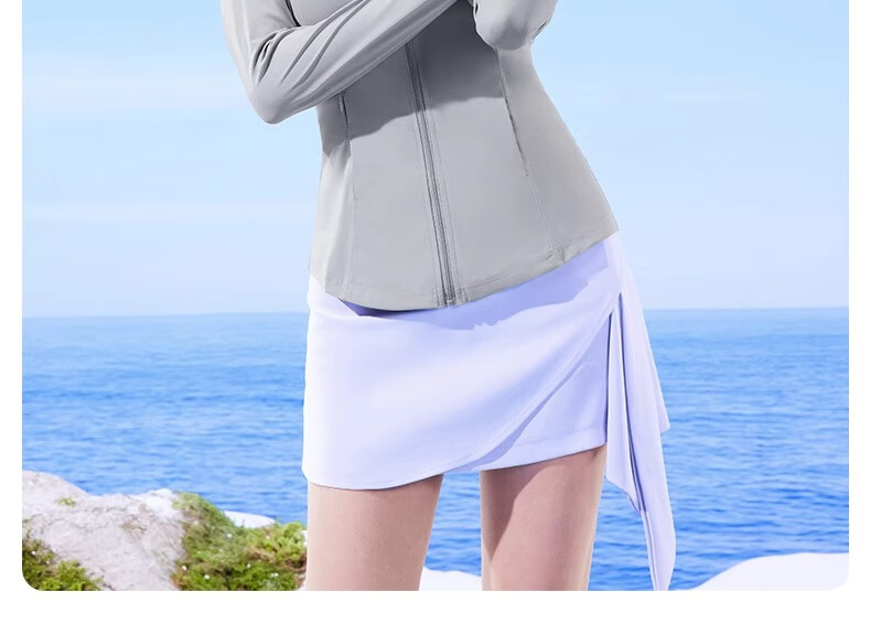 SIINSIIN 6.0Air Ice Skin Sunscreen Jacket for Women New UV Protection Slim Fit Breathable Waist-Cinching Sun Protection Coat 5