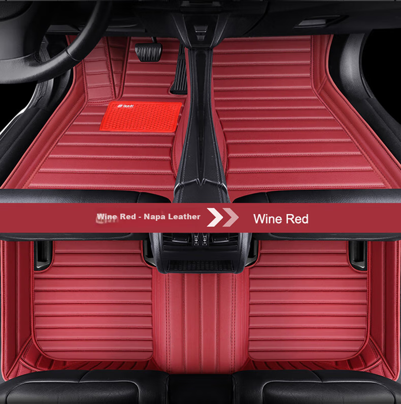 SIKEDI Audi A6L Full Coverage Floor Mats for 2012-2018 Models, Durable Waterproof Odorless Car Mats 10