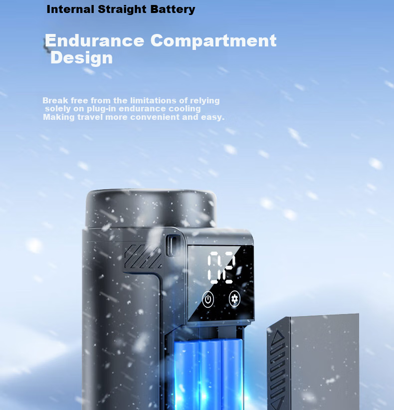 XIANNIAO Insulin Refrigerator Box, Portable Cold Storage Cup, Small Refrigerator, Rechargeable Portable Medicine Temperature-Controlled Case 10