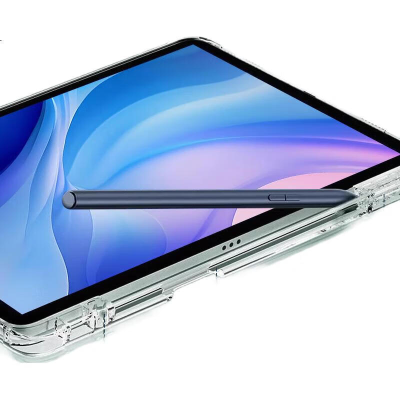 Защитный чехол JPLAYER для Huawei MatePad SE 2024, 11 дюймов, с отделением для стилуса, прозрачный, с функцией сна/пробуждения, противоударный