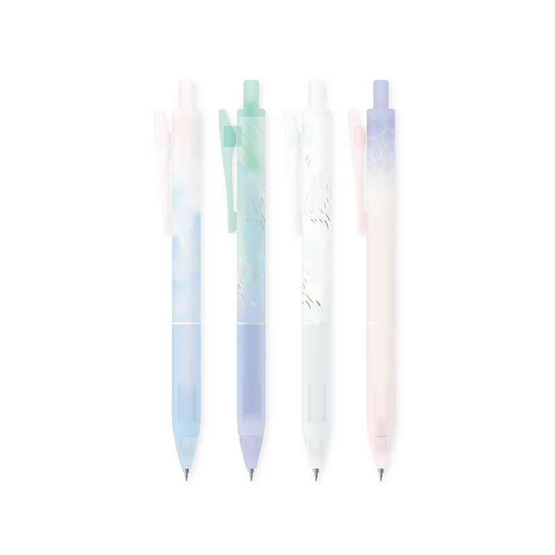 M&G Retractable 0.5mm Quick-Dry Gel Pen, Student Office Use, High-Quality Exam Writing Pen, 3-Pack, Random Colors AGPK0120A-ZZ