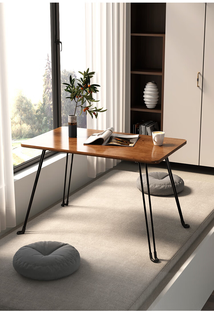 Yupin Foldable Bed Desk, Study Bedroom Office Table, Bay Window Simple Dormitory Student Computer Desk BGZ775 Thickened Versio 15