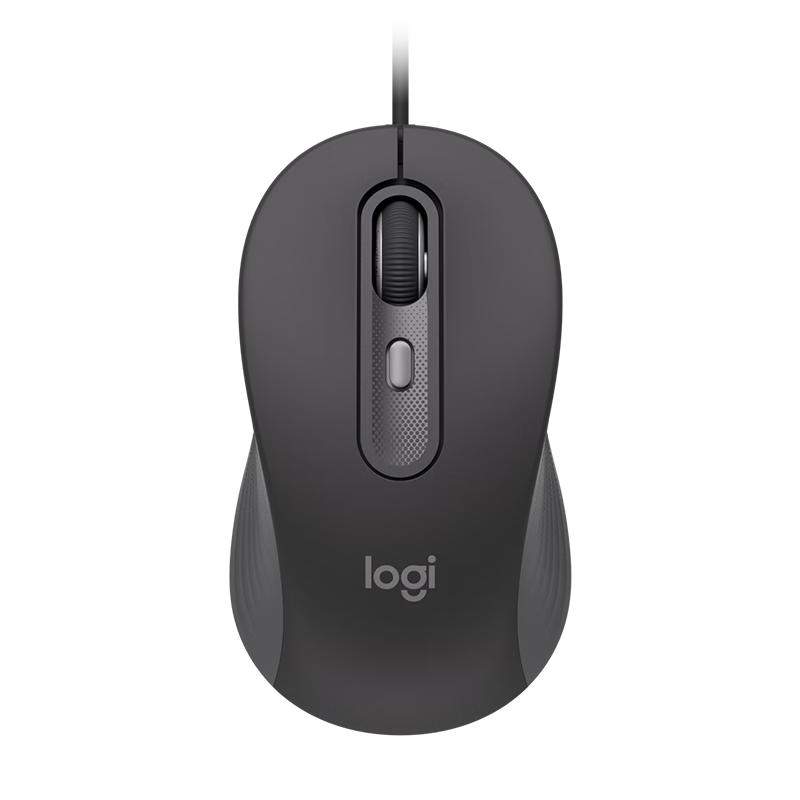 Logitech M520 Commercial Wired Office Mouse, Quiet Mouse, Home And Office, Computer And Laptop, Ambidextrous, Type-C Cable, 2-Year Warranty