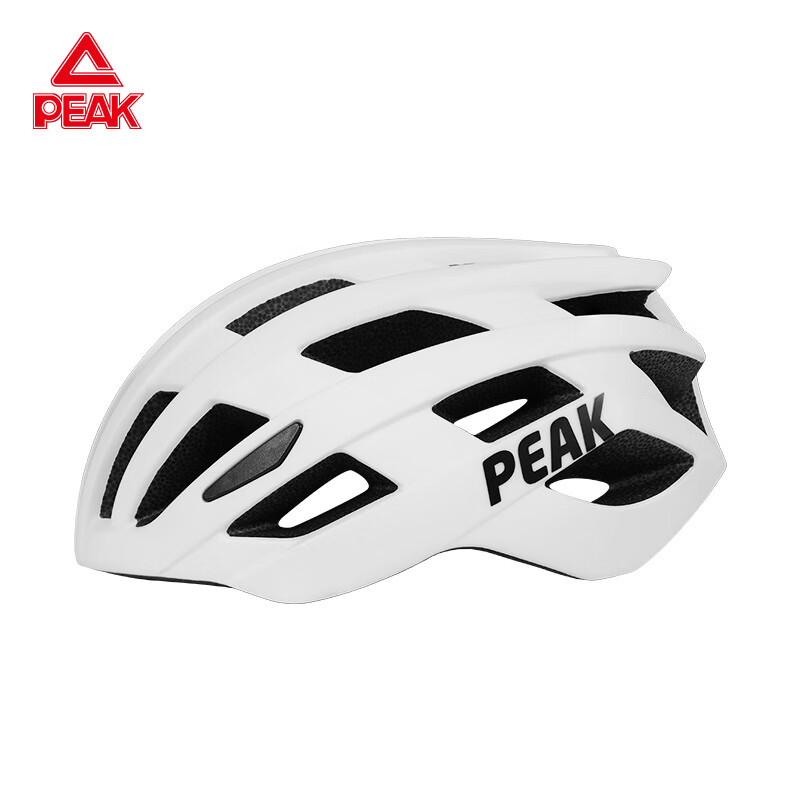 PEAK Integrated Shaped Wind-Breaking Cycling Helmet for Men And Women, Mountain And Road Bike Safety Helmet, Matte White