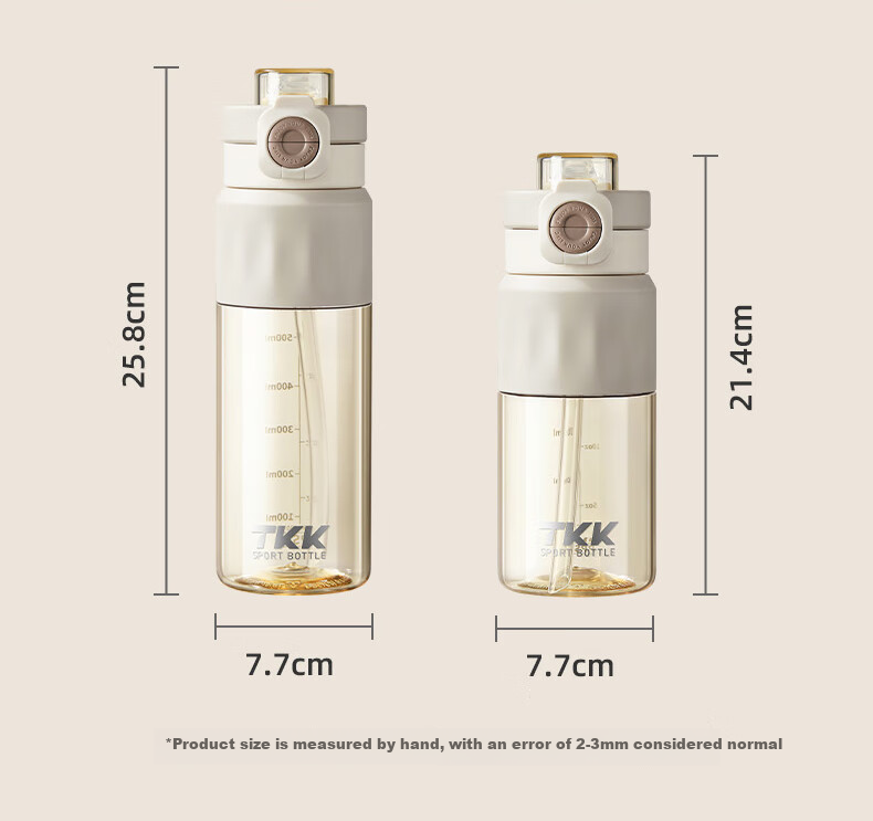 TKK Straw Cup for Pregnant Women And New Mothers, PPSU Water Bottle for Adults to Drink While Lying Down, Food-Grade Plastic Water Bottle for Students And Childre 12