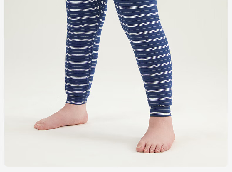 Pig Tony Boys' Thick Autumn Thermal Underwear Children's Leggings Spring and Autumn Thin Seamless Skin-Friendly Youth Base Layer 10A Antibacterial 9