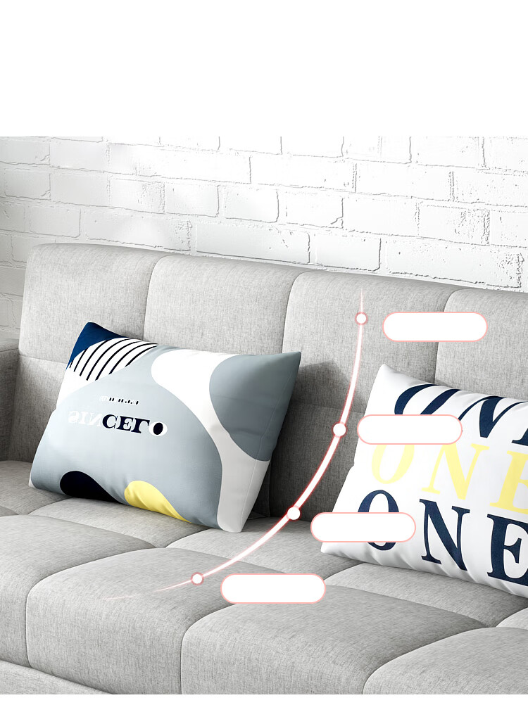 Huakaizhixing Sofa Bed, Dual-Purpose Folding Sofa And Bed, Two-Seater, Tech Fabric Sofa S96, Gray Tech Fabric, 2 Meters 6