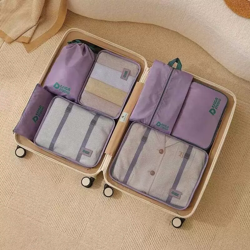 Keerluoke Luggage Clothing Underwear Organizer Bag, Packing Cubes, Travel Storage Bags, Suitcase Organizer Set for Clothes