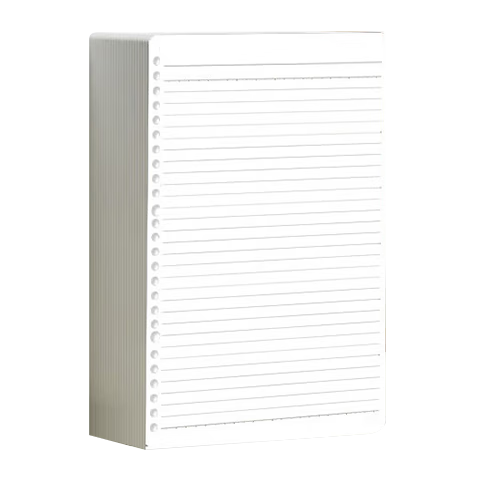 COMIX B5/60 Sheets Loose-Leaf Refill, 26 Holes, Notebook Paper for Research Study And Homework, Single Book Student Stationery, Ruled ECNB560