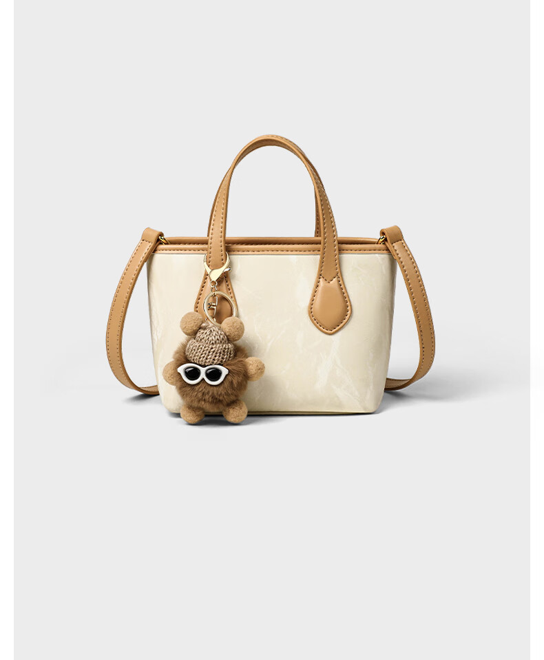 Millies Leather Handbag, Women's Fashion Crossbody Bucket Bag, Light Luxury Shoulder Bag, Practical Birthday And Mother's Day Gift for Mom 6