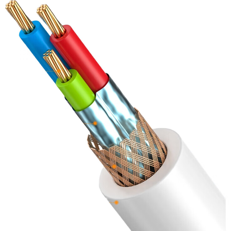 Кабель принтера CHOSEAL QS5307T3 USB 2.0, 3 метра, белый