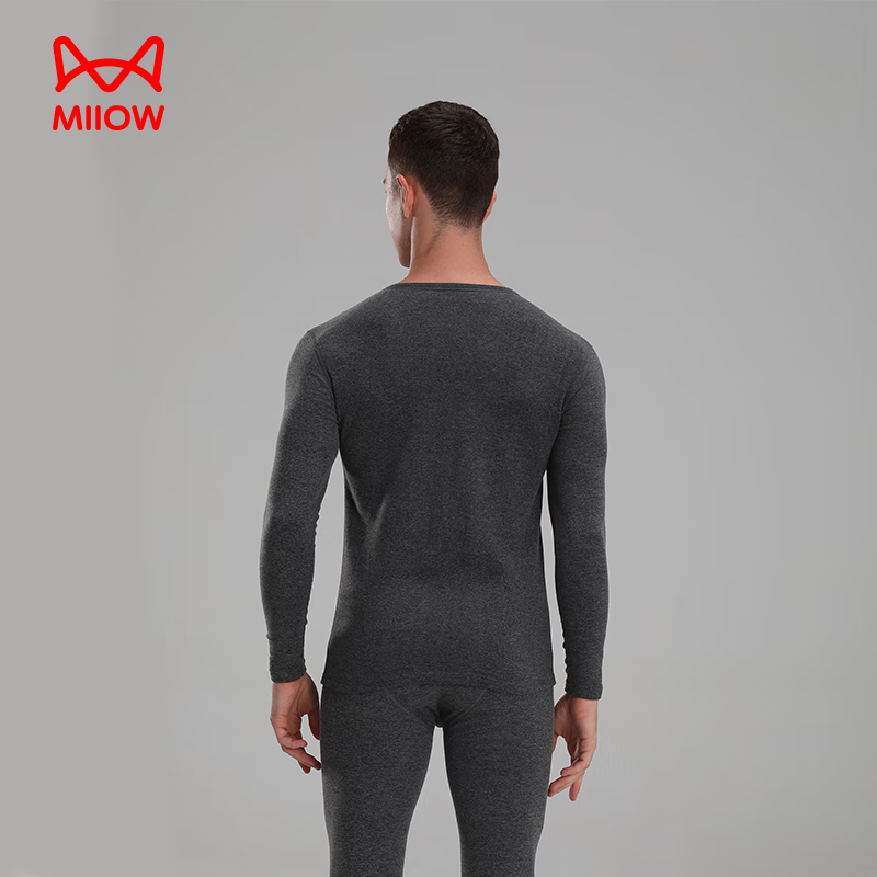MiiOW Modal Mink Velvet + Acetate Thermal Velvet Men's Thermal Underwear Set [2025 Autumn Winter New]