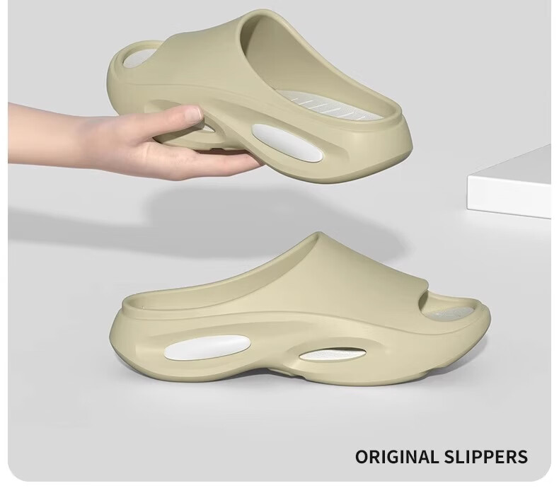 XGGC Large Size Slippers for Men, Plus Size Outdoor Non-Slip Comfortable Wide-Foot Sandals, Black And White, Size 44-45 4