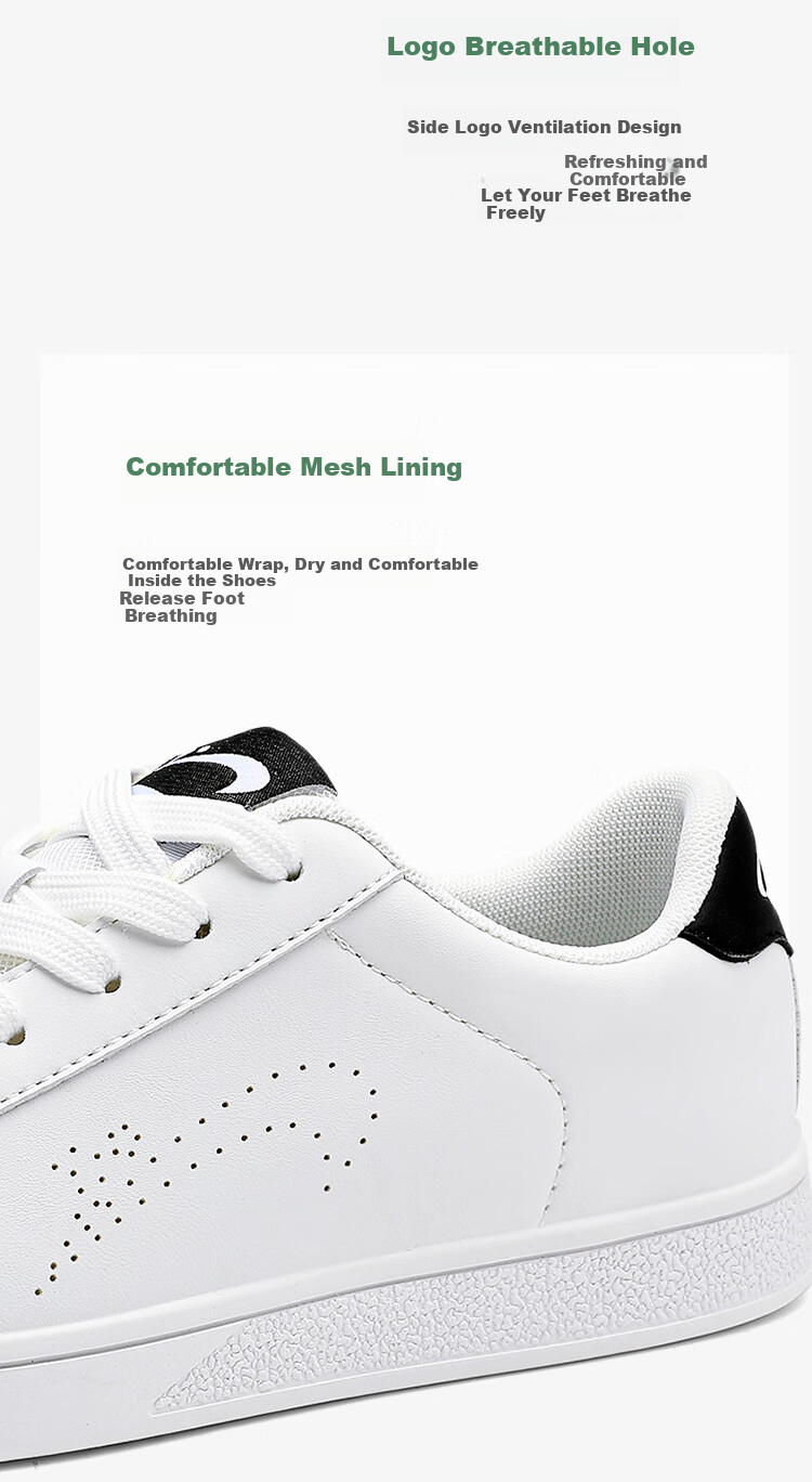 Guirenniao Canvas Shoes, Couple Casual Shoes, Summer Women's Shoes, Versatile Sports Sneakers for Men And Women, White/red, Women's Size 39 8