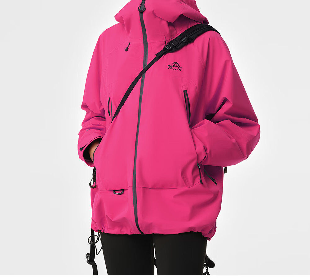 Pelliot [Shanke] Hard Shell Jacket, Outdoor New Style, Men's And Women's Windproof Waterproof Wear-Resistant Mountaineering Suit, 12340164 18