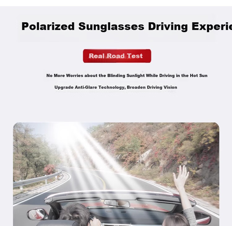 Mumujian Men's Folding Sunglasses, 2026 New Model, Specially Designed for Driving, UV Protection, Day And Night Use, Polarized, Dad's Sunglasses 11