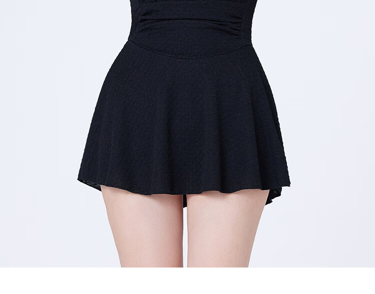 Agliondy Plus Size Halter One-Piece Swimsuit for Women, Slimming and Flattering, Elegant High-End Square Leg Design, 2025 New Resort Collection 7