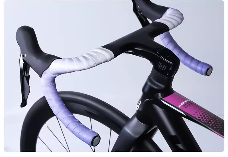 40,000km Road Bike Handlebar Tape Gradient Blue Ultra-Light Wrap Strap 10