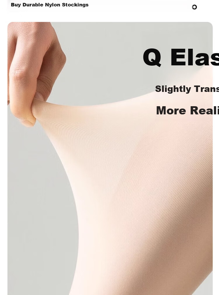 MiiOW [Anti-Snag Steel Stockings] Women's Silk Stockings, Spring And Summer Flesh-Colored Sexy Sheer Leg Beauty Enhancer Pantyhose, 2 Pairs 9