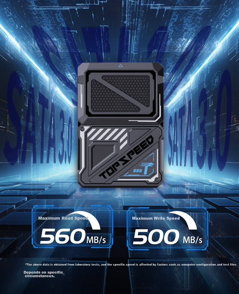 TANLR 128GB SSD Solid State Drive, SATA 3.0 Interface, High-Speed TLC Particles, Read Speed 540MB/s, Desktop And Laptop Storage Accessory, Leopaard T560 Series 3