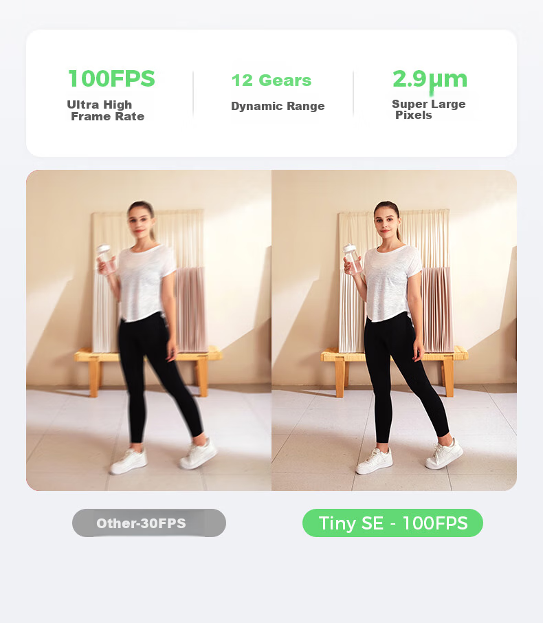 OBSBOT Xunying TINY SE AI Camera, Live Streaming Webcam for Desktop with Microphone, 1080P HD Video Conference Camera, Intelligent Tracking, Influencer Livestreaming Equipment 3