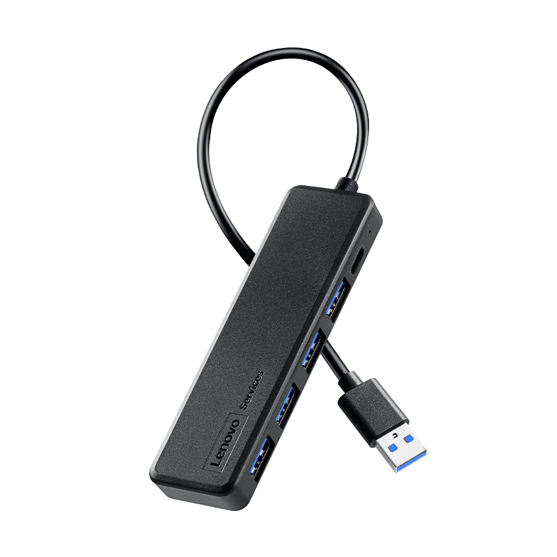 Lenovo USB Hub, USB 3.0 Multi-Port Adapter, USB Extender Cable, Laptop Hub Expansion Dock, USB Expansion Dock Converter BY01-3.0 (1.5M)
