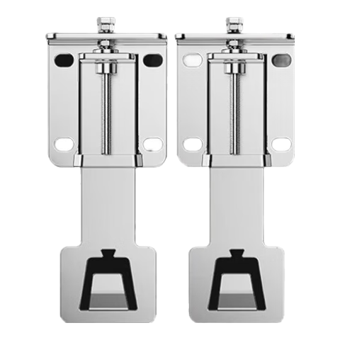Beishi Range Hood Lifting Hook Installation Bracket, Adjustable Up And Down Floating Hook Plate, Thickened Accessories, Top-Suction 7-Shaped T-Type Universal 201 Stainless Steel Bracket