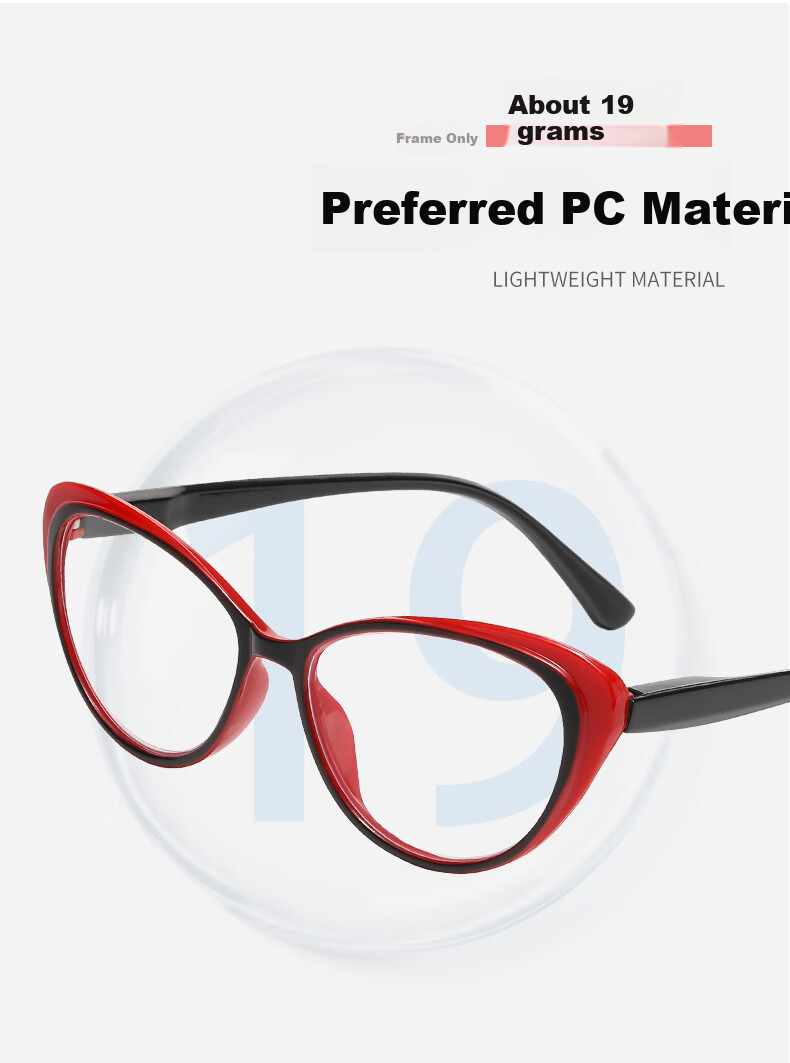 DRATRA High-Definition Reading Glasses for Women with Cat Eye Design, Fashionable Anti-Aging Effect, Comfortable Presbyopic Glasses for Elderly to Read Phone And See Far Away 4