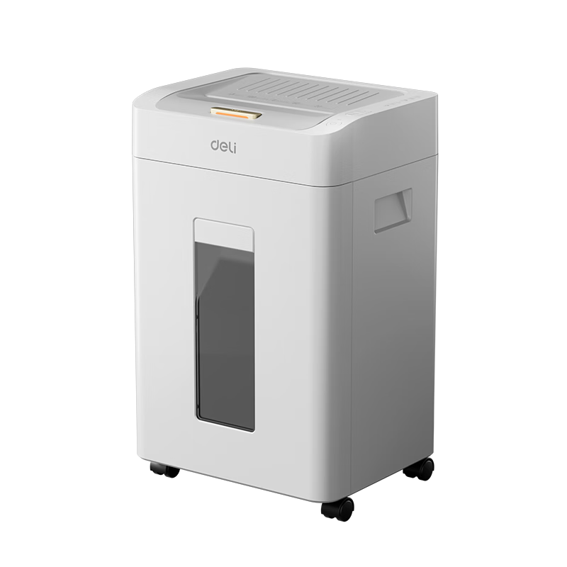 Deli Automatic Paper Shredder, 100 Sheets, 60 Minutes Continuous Shredding, 4-Level Confidentiality, Large Powerful Office-Specific Document Shredder, 20L Paper Bin-Style GA880
