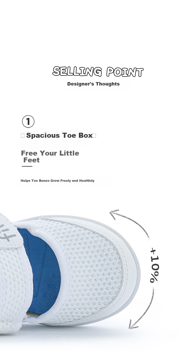 Kids.ing Cadixing Kindergarten Indoor Shoes for Boys And Girls, Toddler Spring And Summer Soft-Soled Sneakers, White Shoes, White, Size 26 7