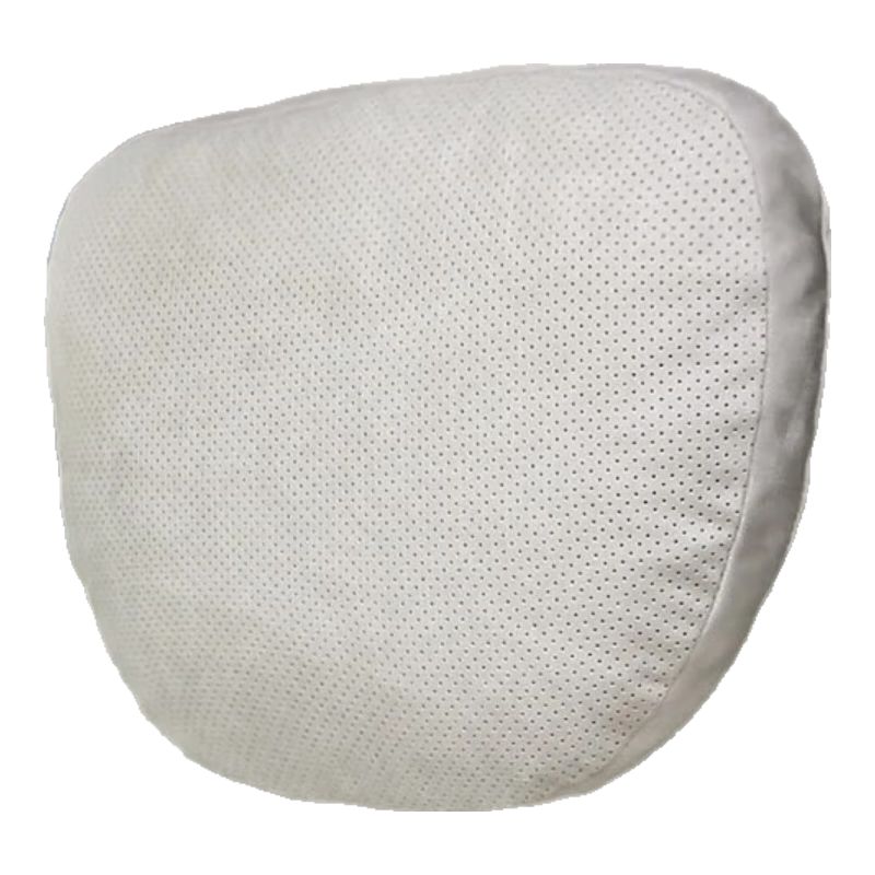 BIMLL Maybach Car Headrest Neck Pillow Suede Car Sports Seat Vertical Strap Integrated Seat